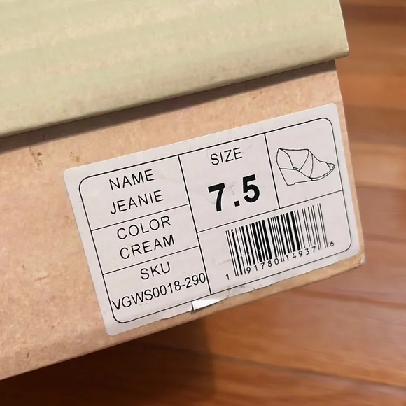 Very G leopard wedge - Picture 3 of 4